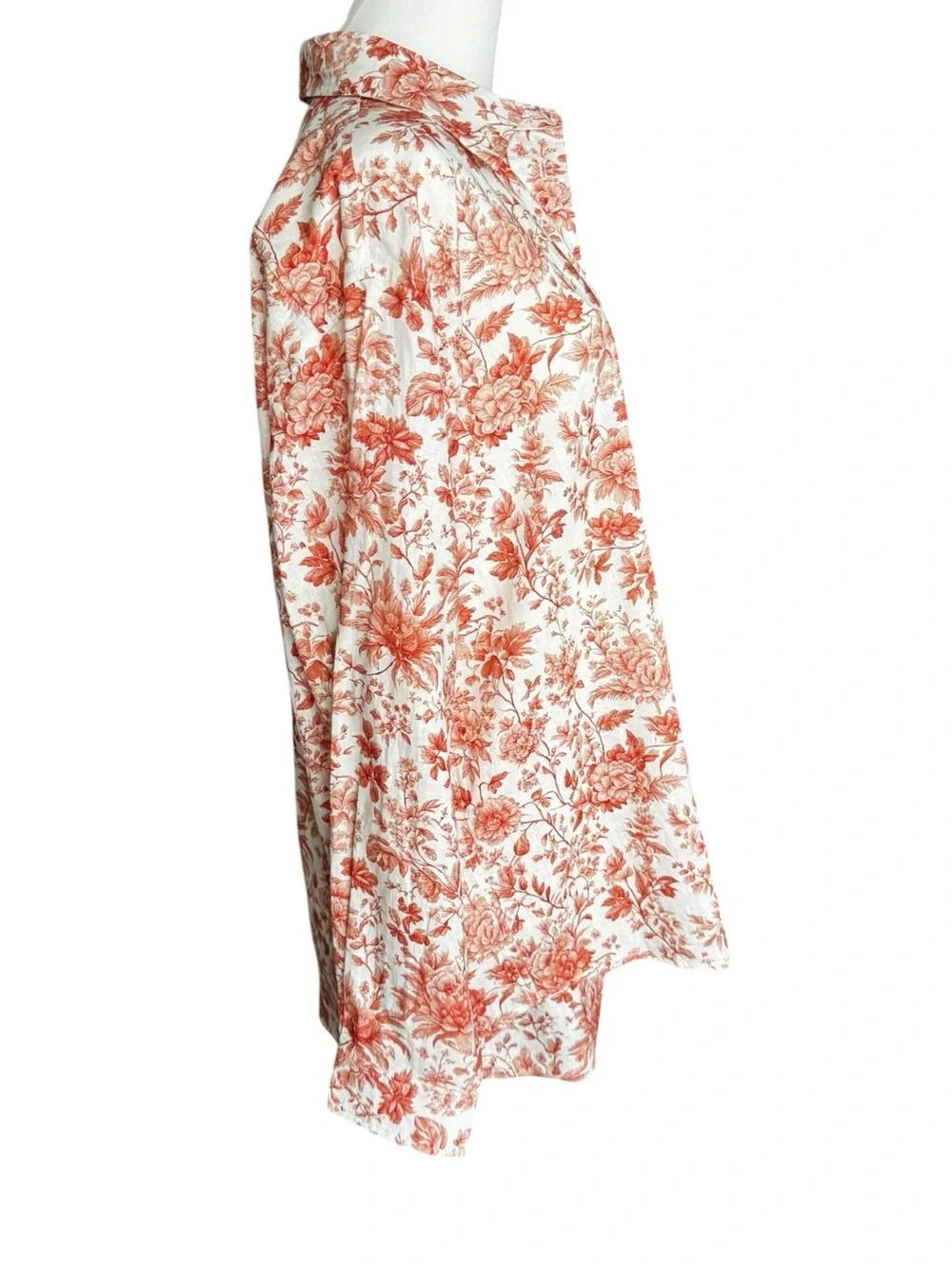 NWT V. Chapman The Austin Shirt & The Oliver Short in Red Toile Small/4